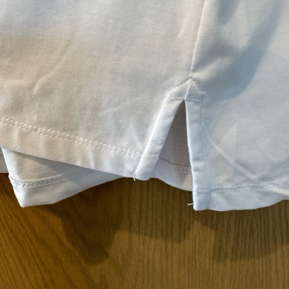 Cuts Pyca Pro Clothing Classic White Long Sleeve Henley Split-Hem Pullover / xlg - Picture 4 of 8